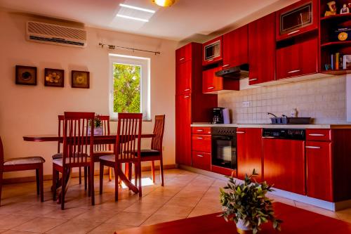 Dapur atau dapur kecil di Abby