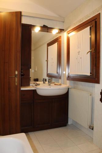 A bathroom at Residence Villa Cicogna
