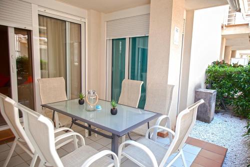 Patio nebo venkovní prostory v ubytování cala josep