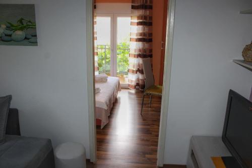 Χώρος καθιστικού στο Apartments Jovana