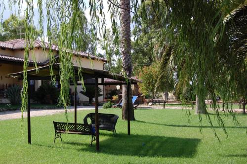 Jardín al aire libre en Agriturismo I Vigneti