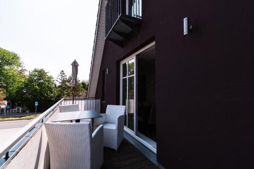 Apartmentanlage Seezeichenにあるバルコニーまたはテラス