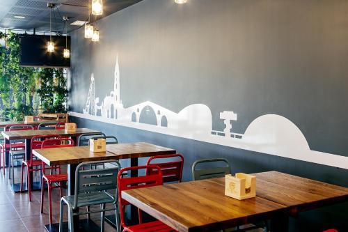 Restaurace v ubytování Ibis Budget Oviedo