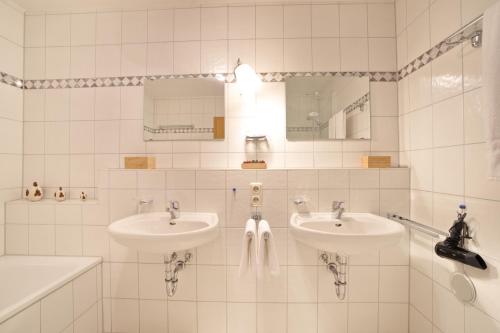 Koupelna v ubytování Ferienwohnung Staig