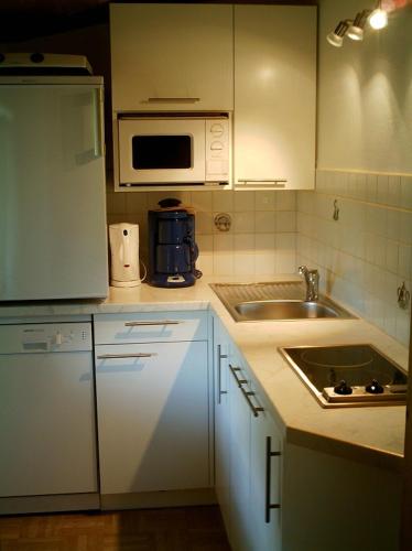 Dapur atau dapur kecil di Appartement Wörgötter Astrid und Sepp