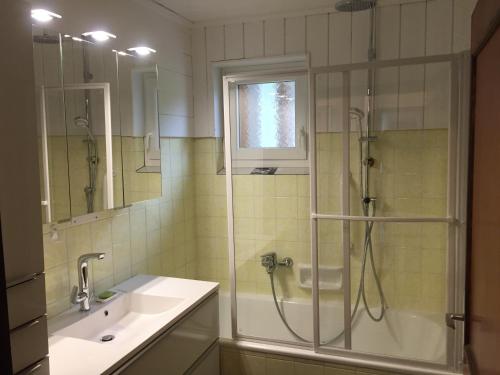 Kúpeľňa v ubytovaní Ferienwohnung Trattnig