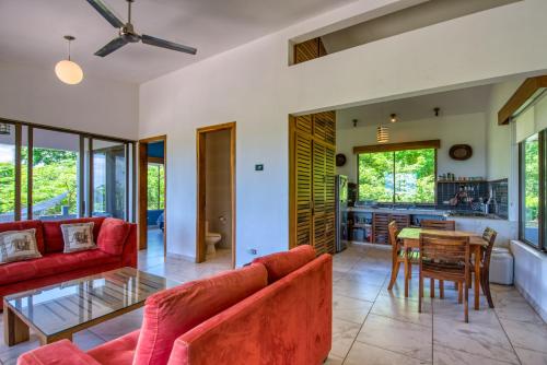 Posezení v ubytování Ananda Guesthouse