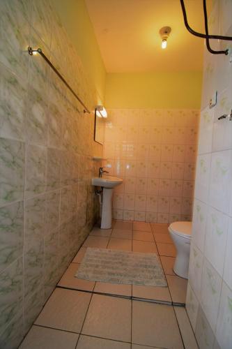 Koupelna v ubytování B&B Chez Rita