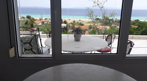 Balkón nebo terasa v ubytování Seaview dreams