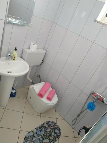 Bilik mandi di Dhoma Plazhi Nefeli