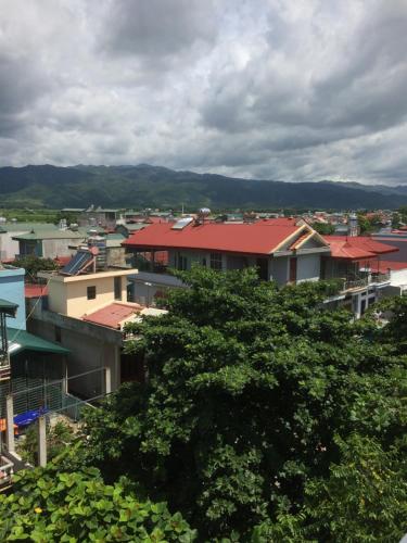 a view of a city with buildings and trees at Duc Thang Guest House (Nhà Nghỉ Đức Thắng) in Diện Biên Phủ