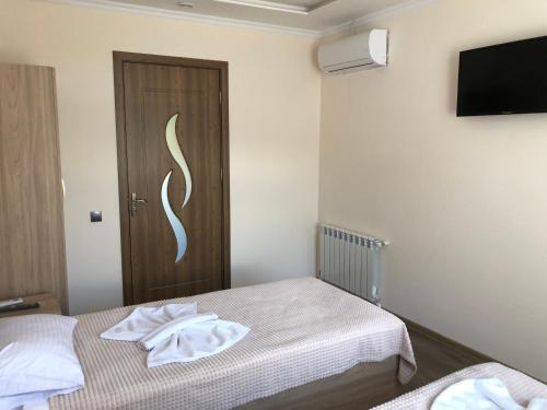 Cama o camas de una habitación en Nice