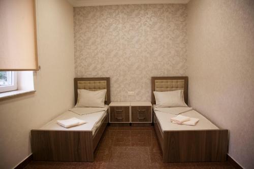 Postel nebo postele na pokoji v ubytování Liko Hostel