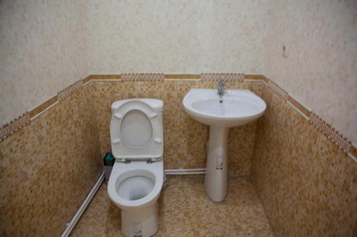 Koupelna v ubytování Liko Hostel
