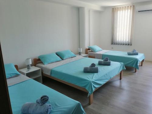 Voodi või voodid majutusasutuse Ljupco Apartments toas