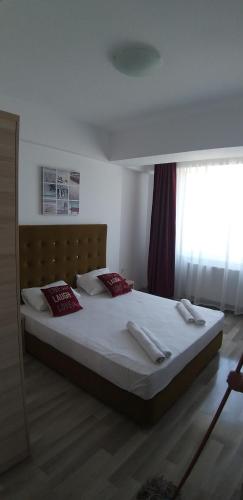 Katil atau katil-katil dalam bilik di Summerland Sea View Apartment