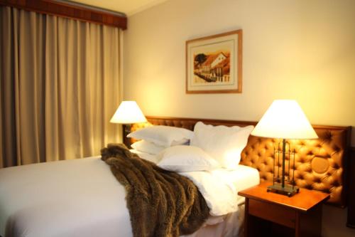Cama o camas de una habitación en Sorocaba Park Hotel by Atlantica