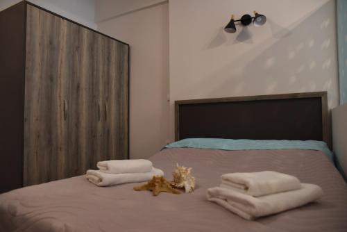 Een bed of bedden in een kamer bij Olvas