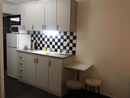 Cuina o zona de cuina de Kerem Suites