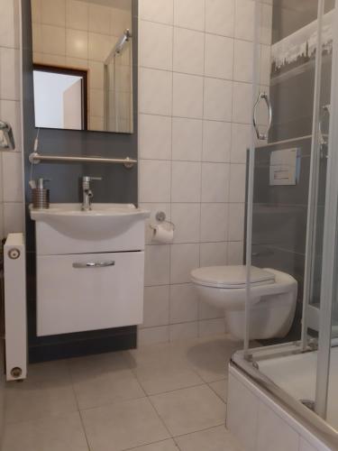 Kúpeľňa v ubytovaní Willa Jasna