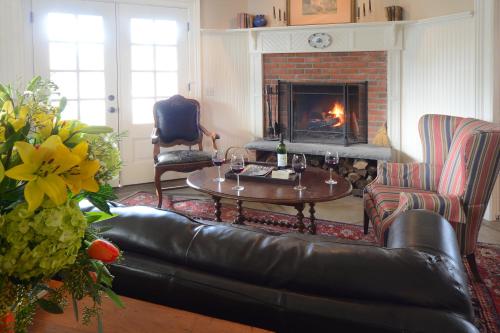 Χώρος καθιστικού στο The Springwater Bed and Breakfast