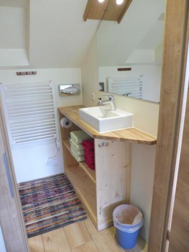 Kuchyň nebo kuchyňský kout v ubytování Lón Guesthouse