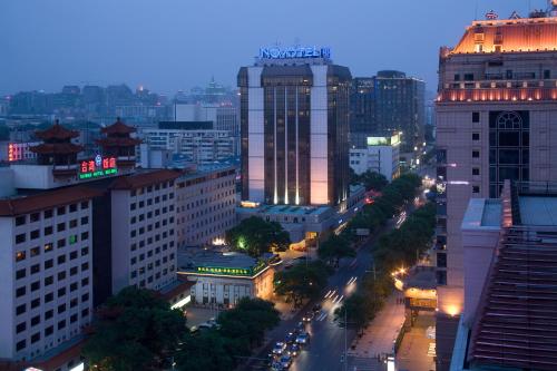 ホテルから撮影された、または一般的な北京市の景色