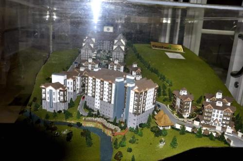 Nespecifikovaný výhled na destinaci Baguio nebo výhled na město při pohledu z apartmánu