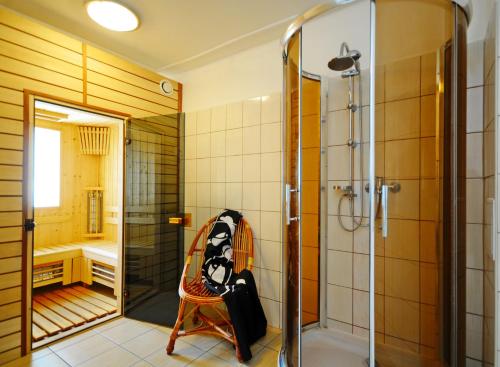 Koupelna v ubytování Sanatorium Willa Fortuna