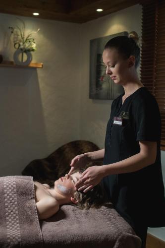 Lázně a/nebo wellness v ubytování CGH Résidences & Spas Les Clarines