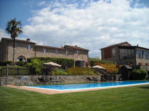 Bazén v ubytovaní Appartamento con magnifica vista e piscina alebo v jeho blízkosti