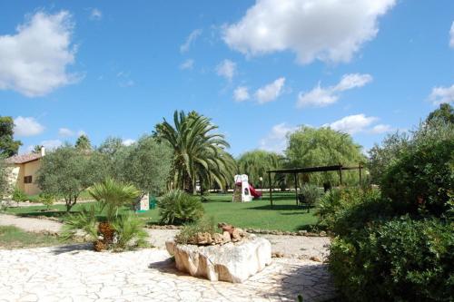 Jardín al aire libre en Agriturismo I Vigneti