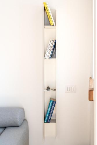 アパートメントにある図書室