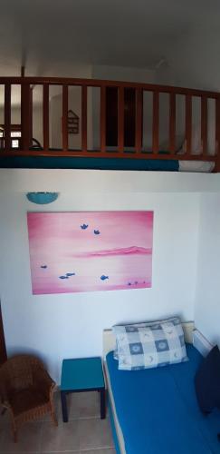 Katil atau katil-katil dalam bilik di Joanna's Seaside Villa