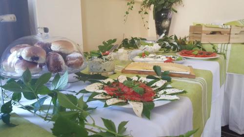 Comida en el bed and breakfast o alrededores