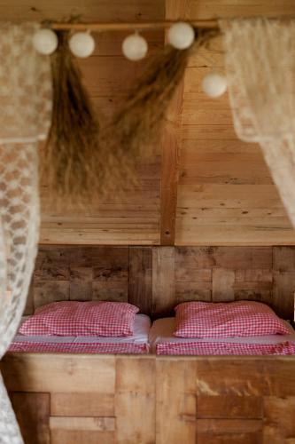 Tourist Farm Firbasにあるベッド