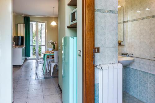Koupelna v ubytování Oleandri Suite Hotel