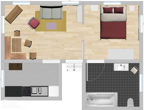 Ванная комната в König Ludwig' das märchenhafte Appartement