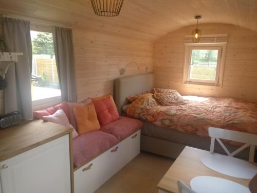 Voodi või voodid majutusasutuse Jardin Jannik toas
