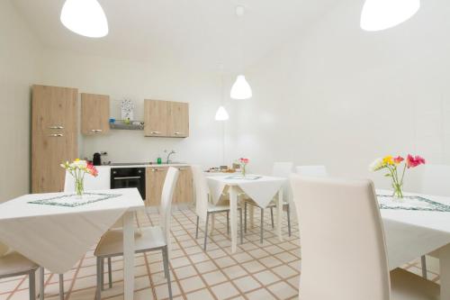 Kuchyň nebo kuchyňský kout v ubytování Le Maschere B&B