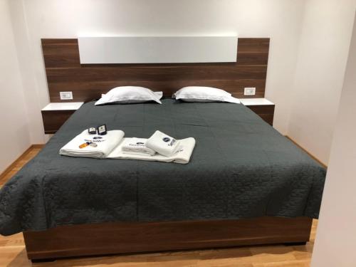 Katil atau katil-katil dalam bilik di Hotel Senator