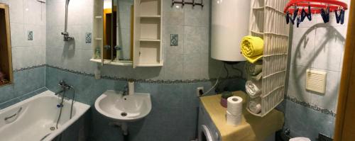 Vonios kambarys apgyvendinimo įstaigoje Hutsul hygge house