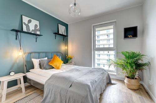 Gulta vai gultas numurā naktsmītnē Beautiful Seaside View Apartments - 4 Oceans Premium
