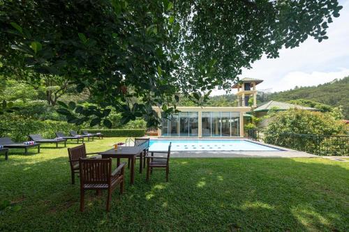 Melheim Kandy Villasの敷地内または近くにあるプール