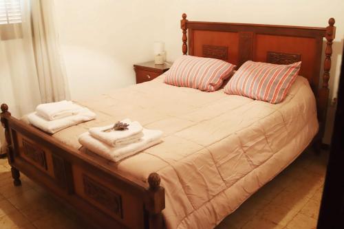 Casa Chacras tesisinde bir odada yatak veya yataklar