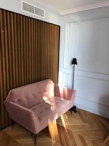 Area soggiorno di Muse luxury rooms