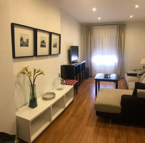 O zonă de relaxare la Duplex Archidona Centro