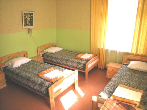 Postel nebo postele na pokoji v ubytování Guesthouse Airava