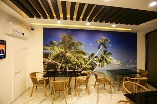 Televisyen dan/atau pusat hiburan di PAPİLLONADA HOTEL