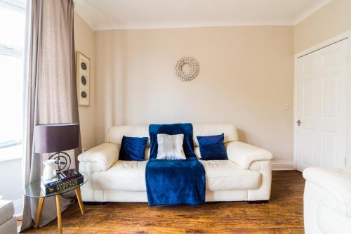 Zona de estar de Hallam Lodge